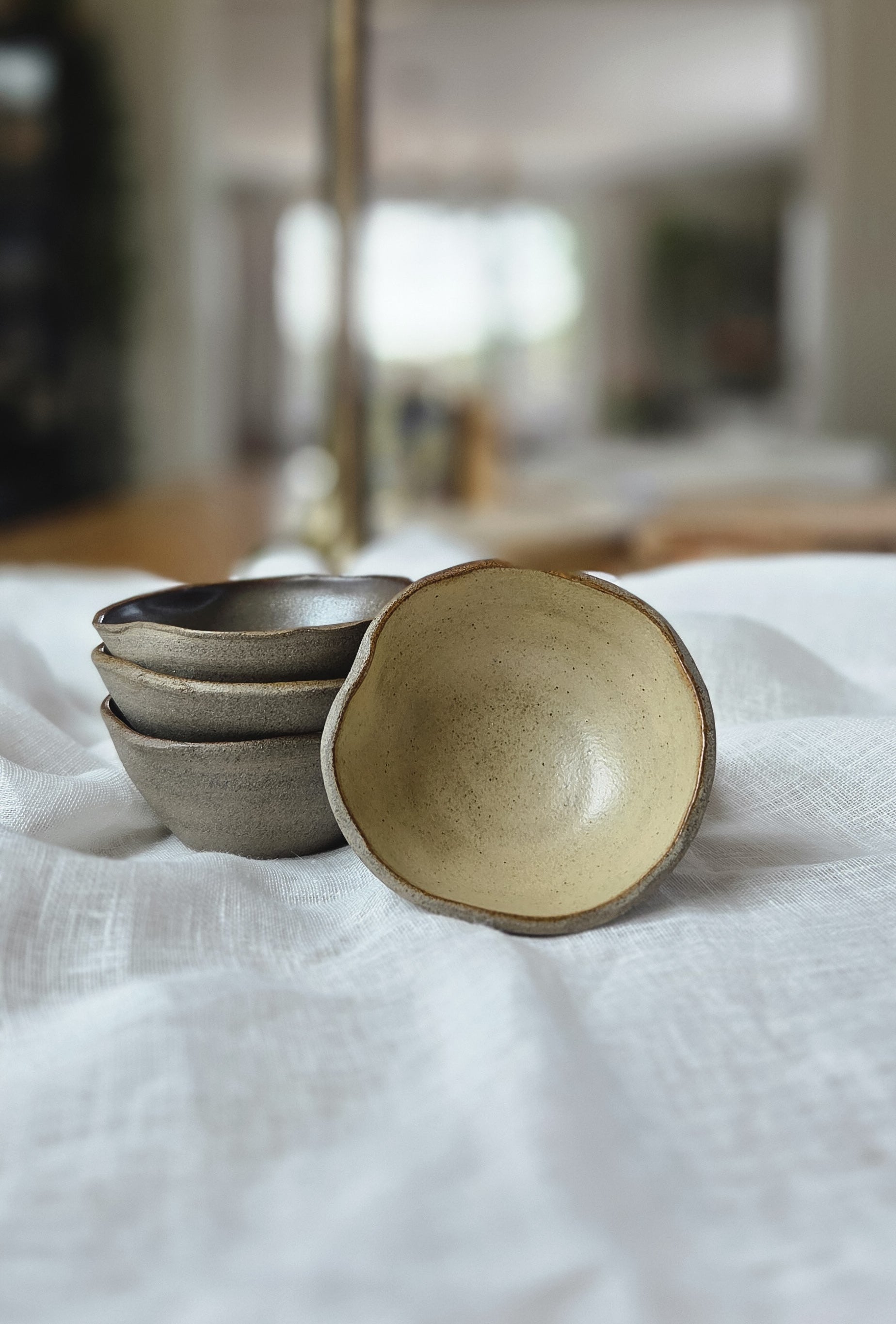 Little Stone Bowl - Flax