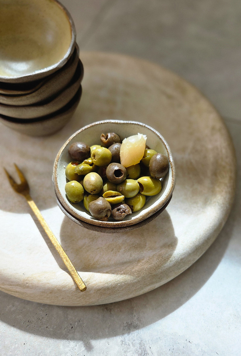 Little Stone Bowl - Moss