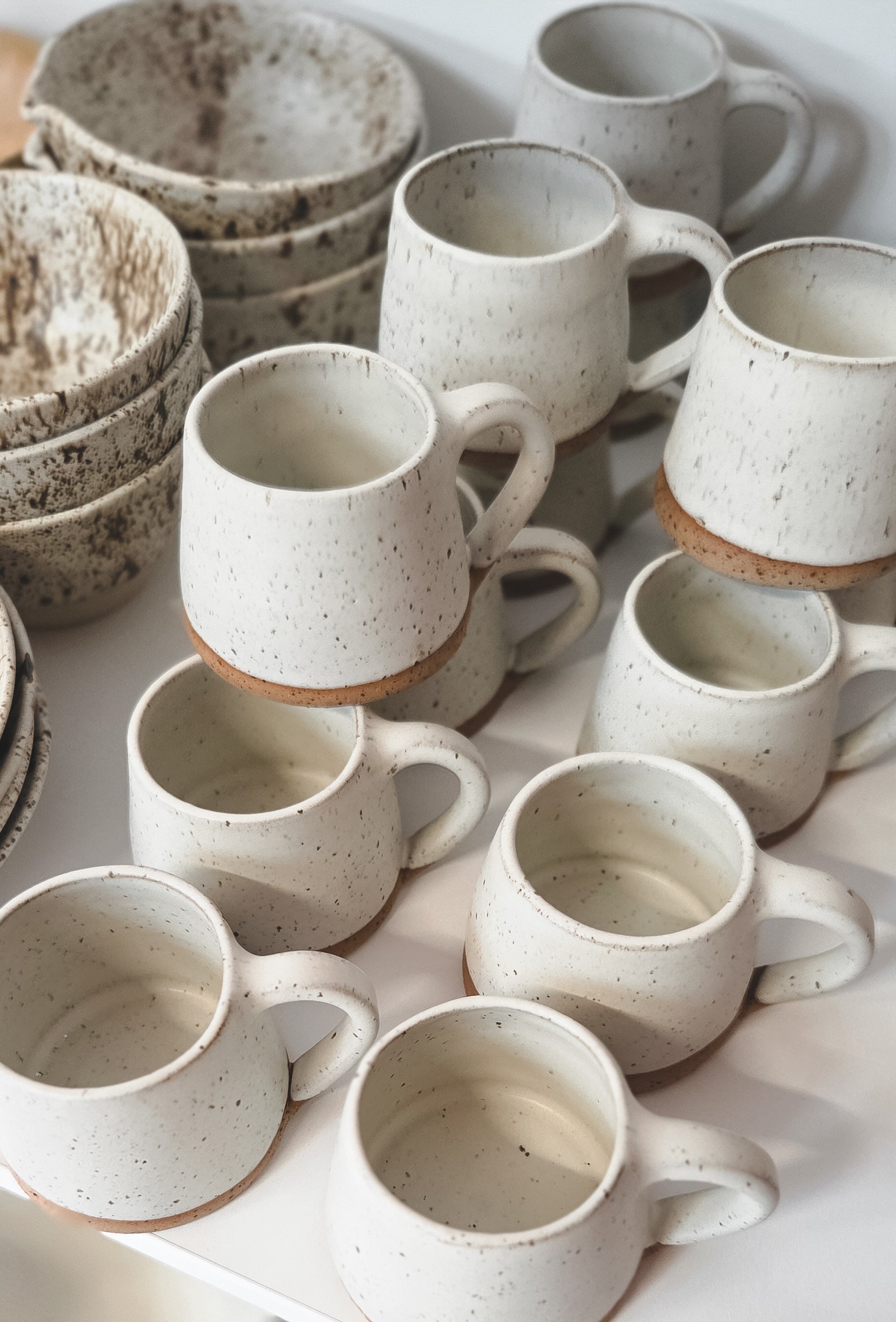 Tapered Mini Mug - Chalk