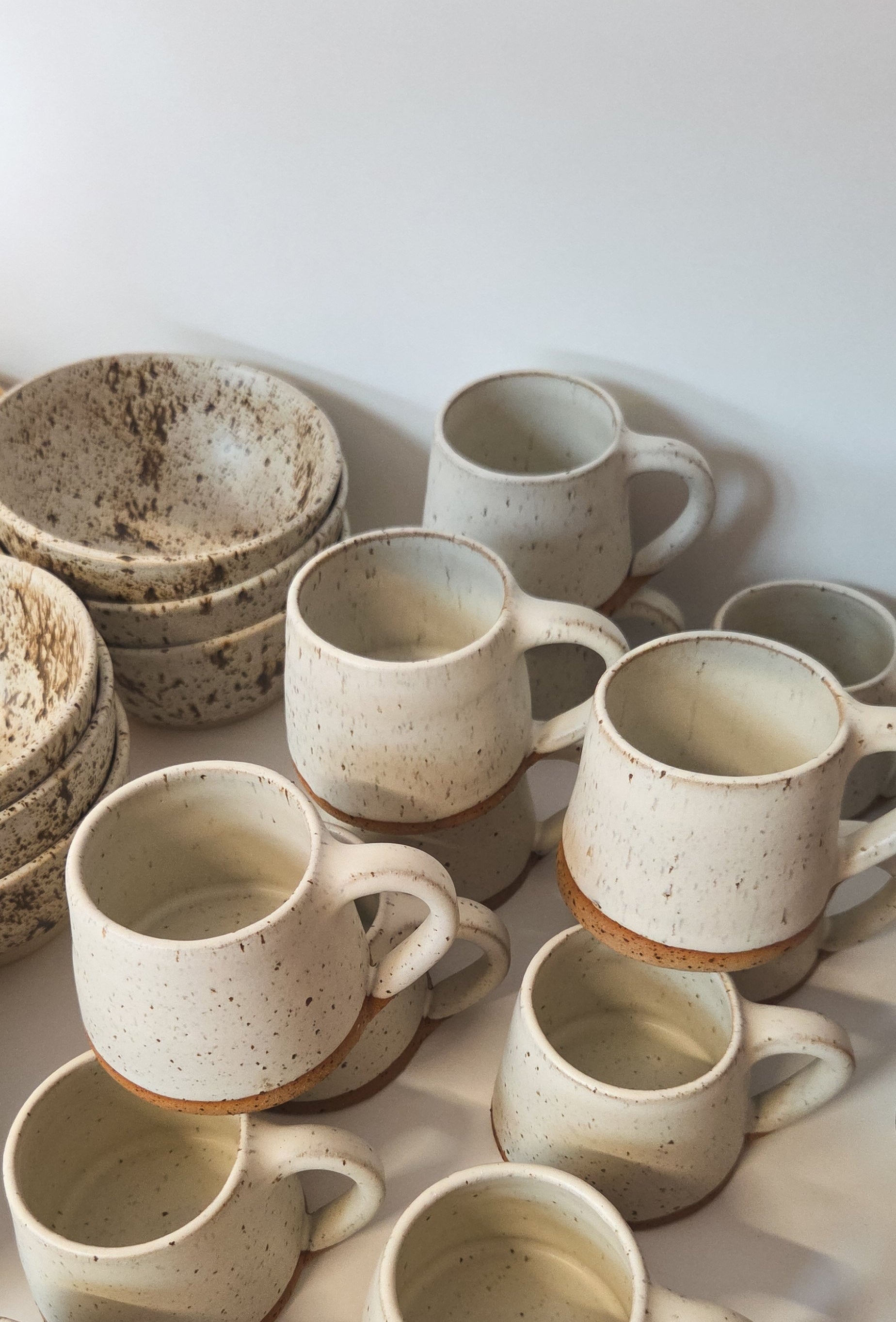 Tapered Mini Mug - Chalk
