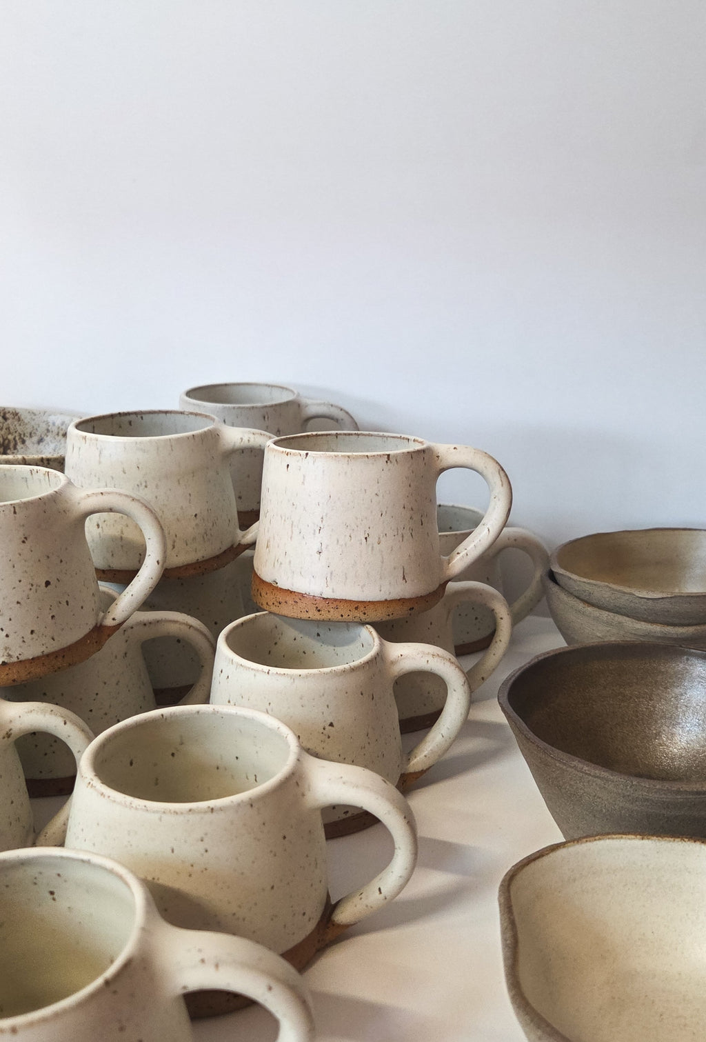Tapered Mini Mug - Chalk