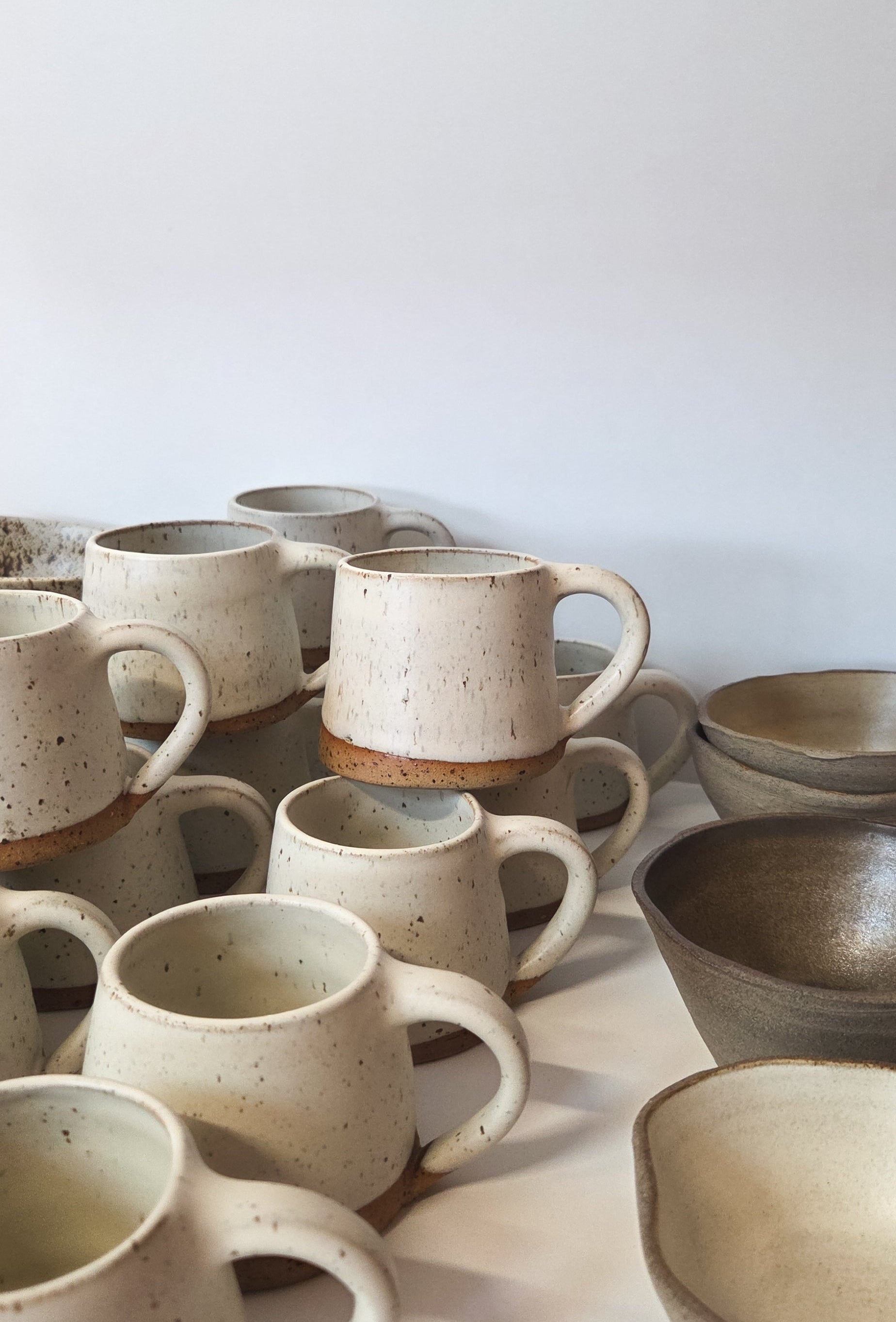 Tapered Mini Mug - Chalk