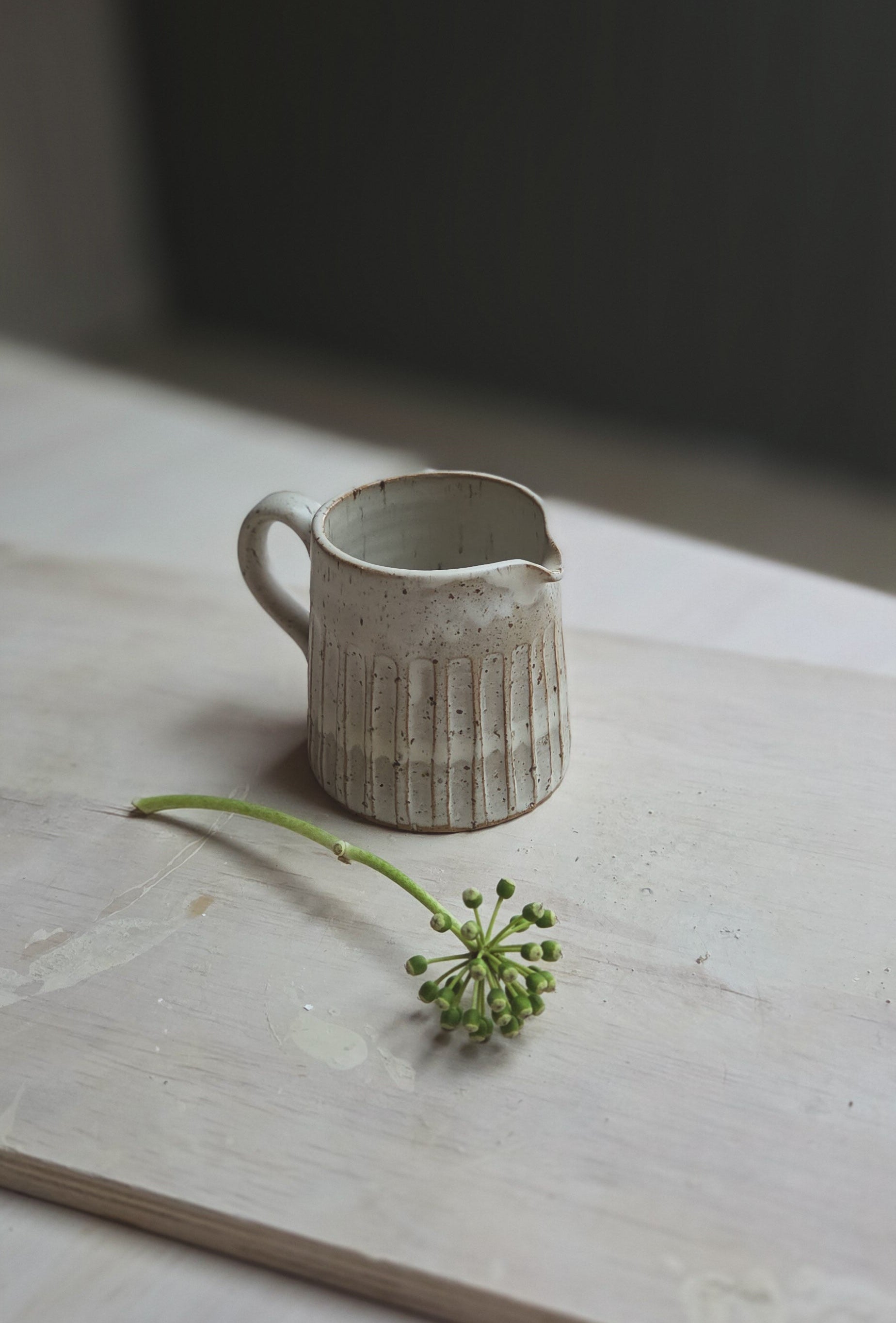 Pourer Jug  - Chalk