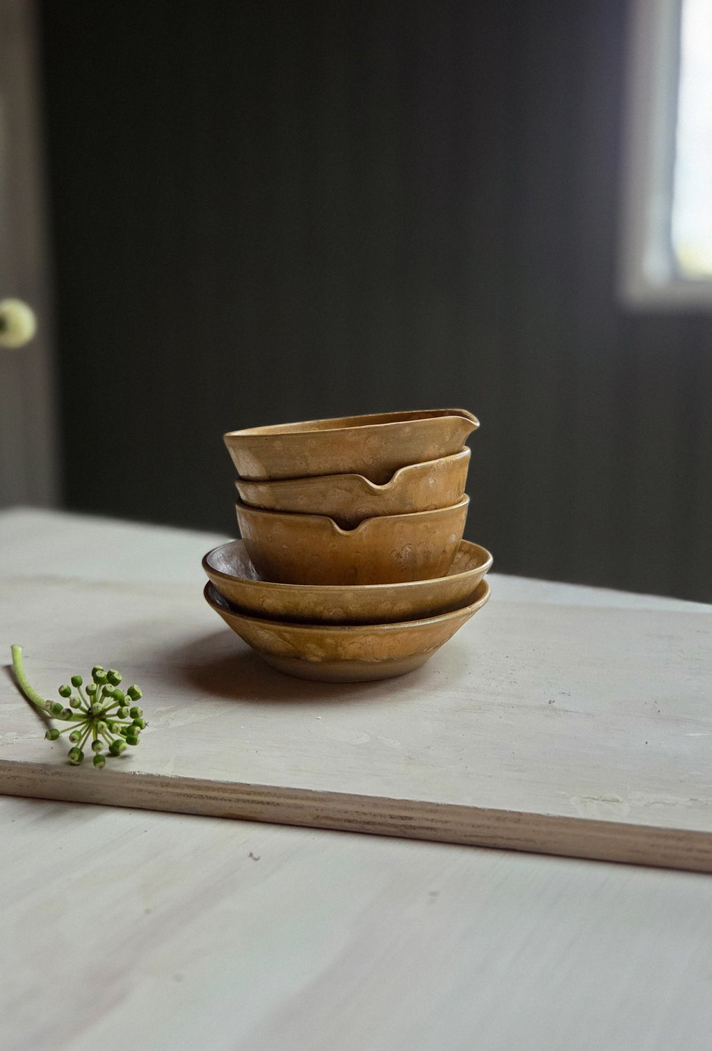 The Tapered Bowl - Burnished Honey
