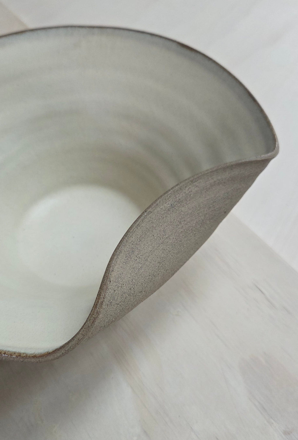 Large Earth Bowl - Chalk