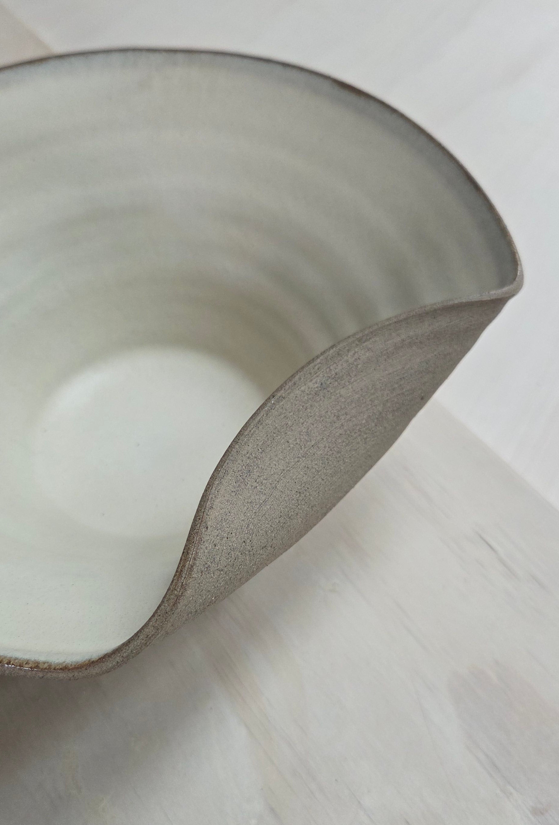 Large Earth Bowl - Chalk