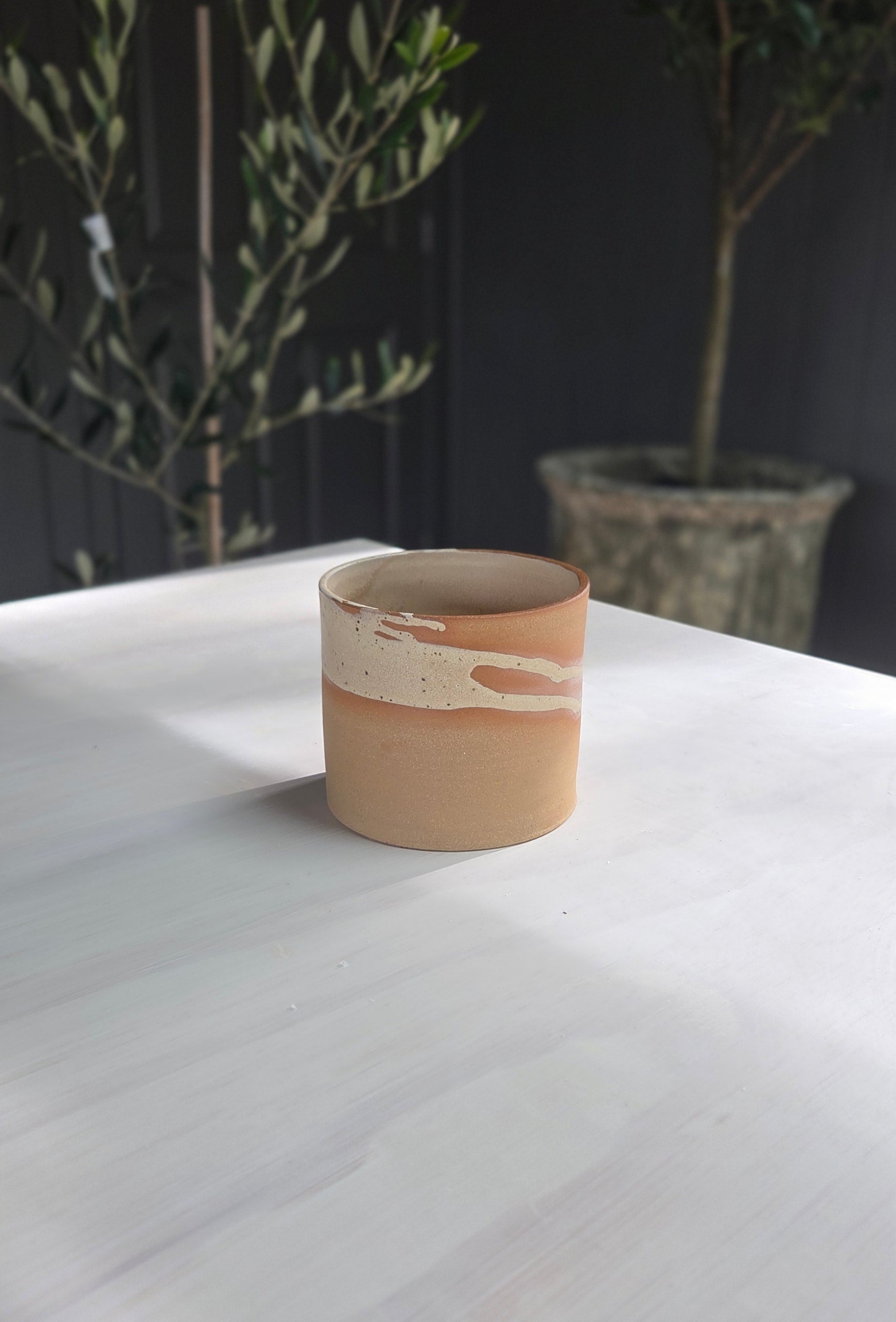 Utensil Jar - Tan