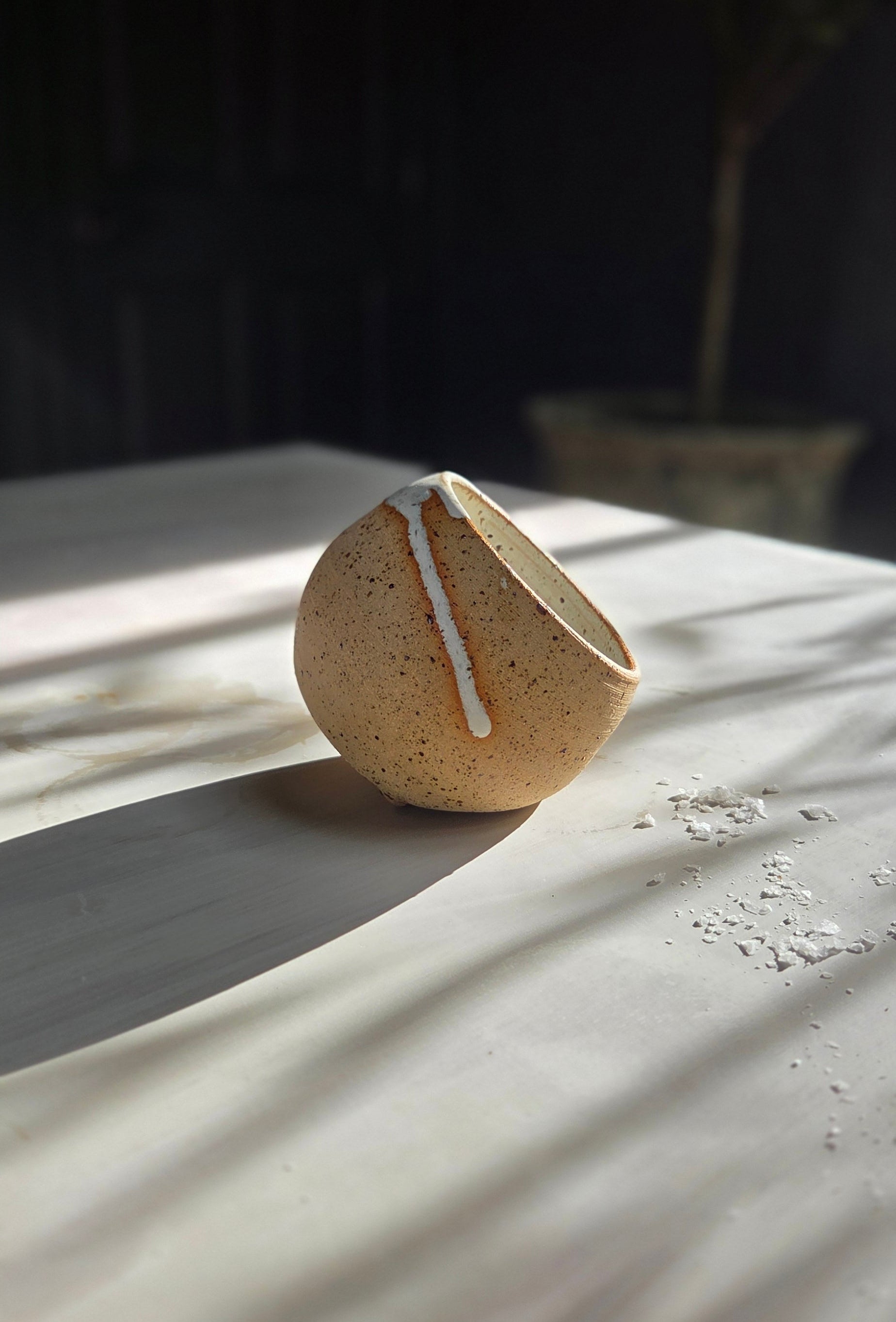 Salt Cellar - Chalk/Speckle