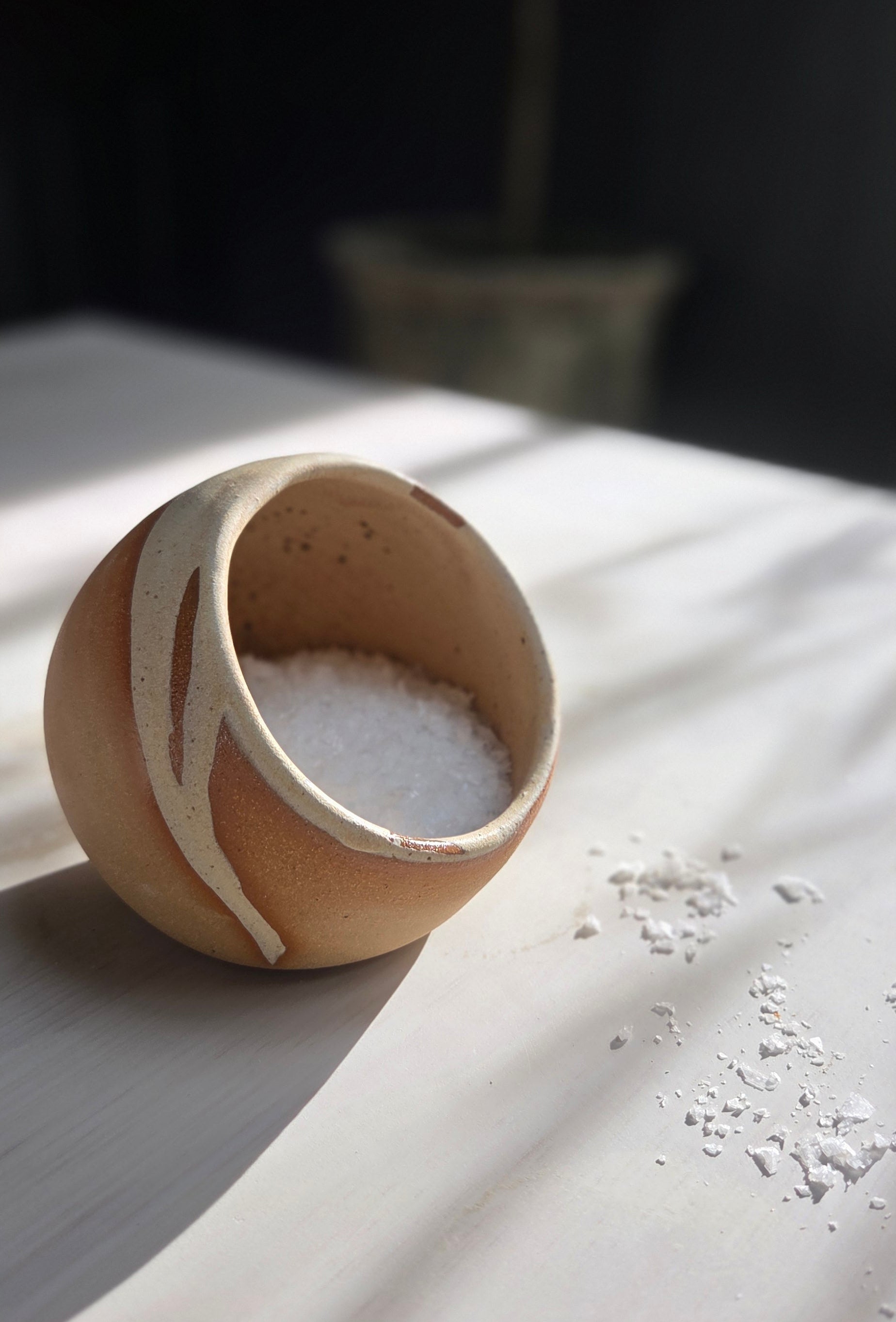 Salt Cellar - Tan