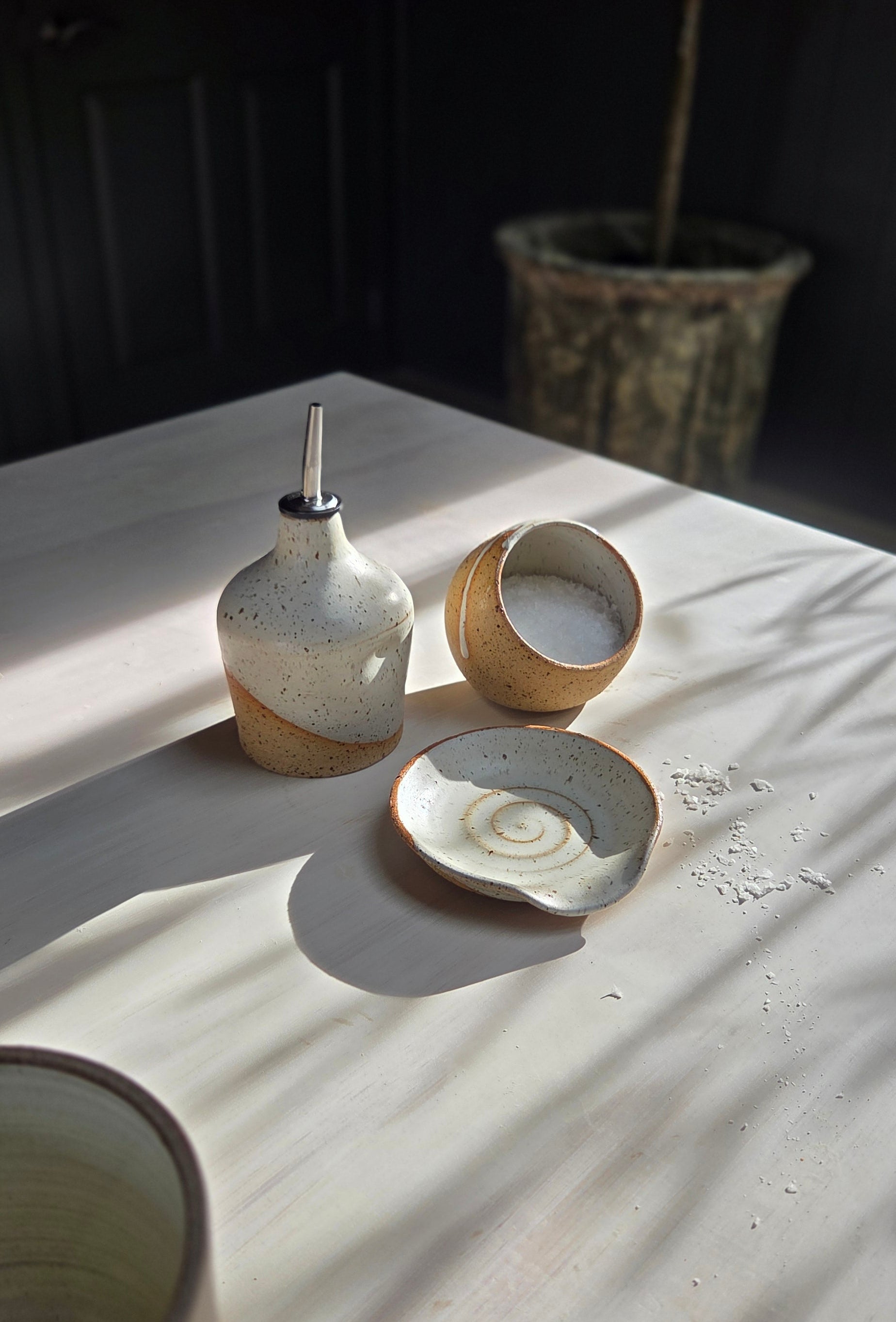 Spoon Rest - Chalk/Speckle