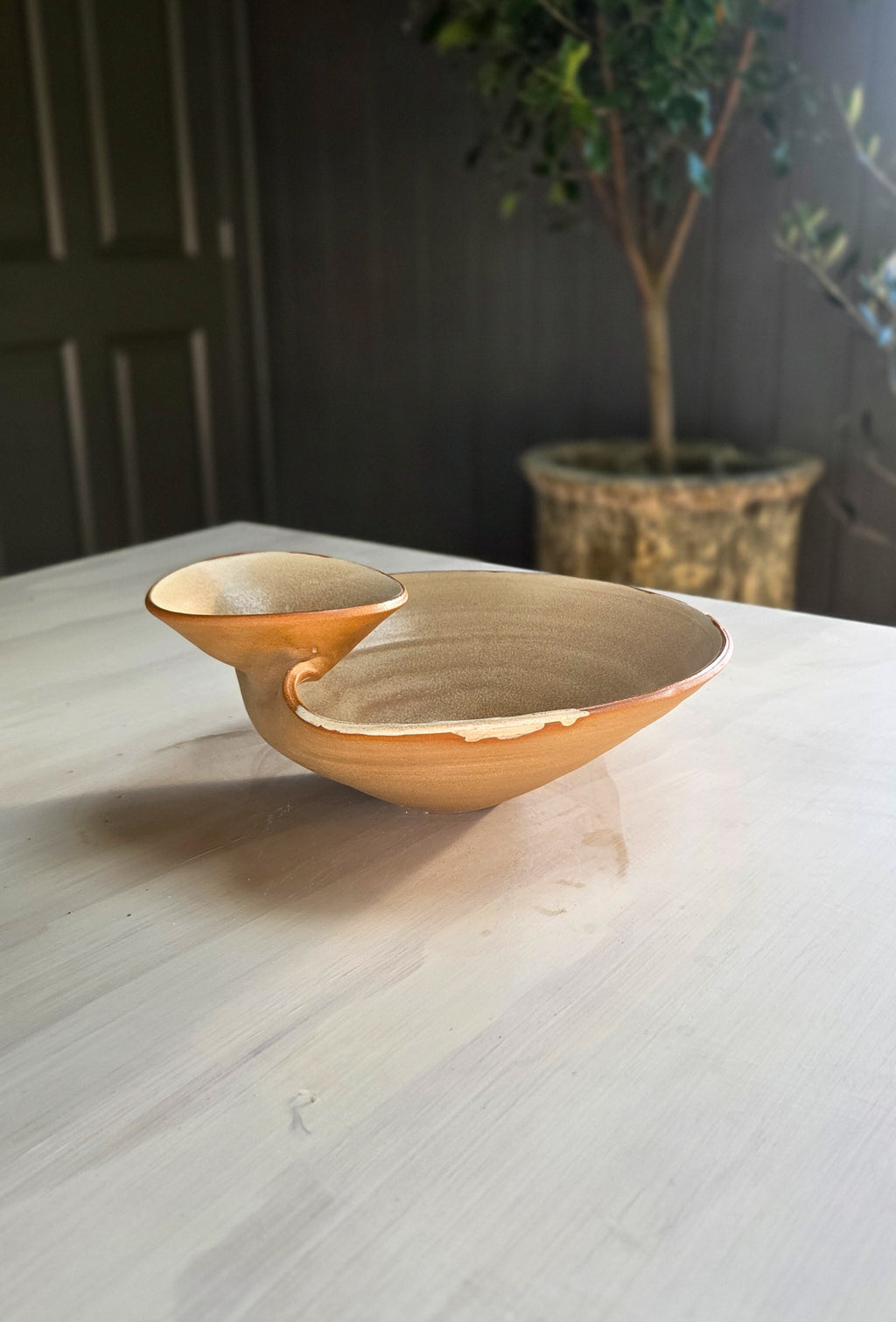 The Gather Bowl - Tan/Blush PREORDER