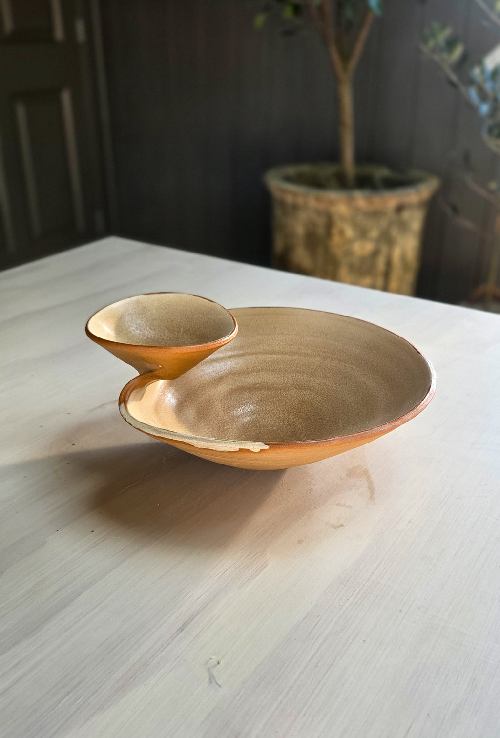 The Gather Bowl - Tan/Blush PREORDER